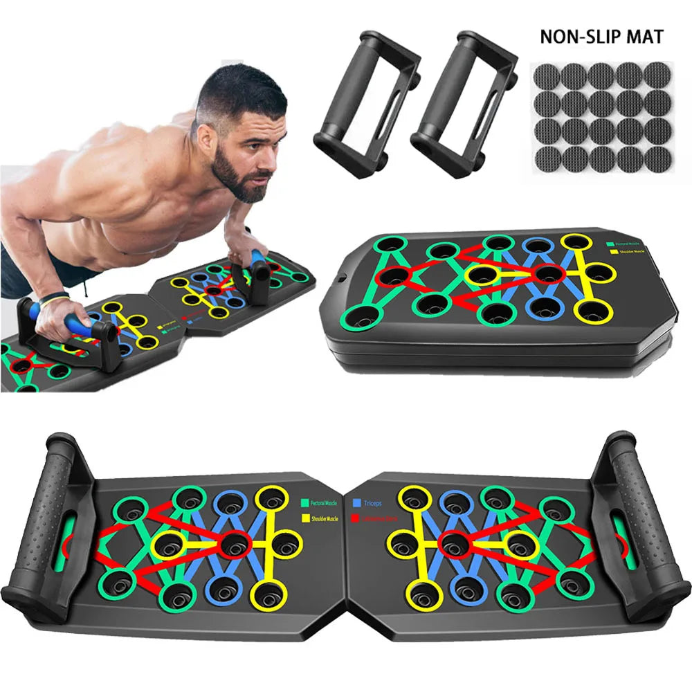 Portable Multifunctional Push-Up Board Set