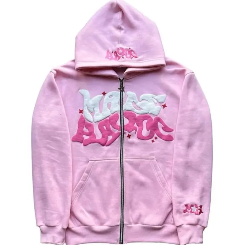 Y2K Men and Women Zip Up Sweatshirts